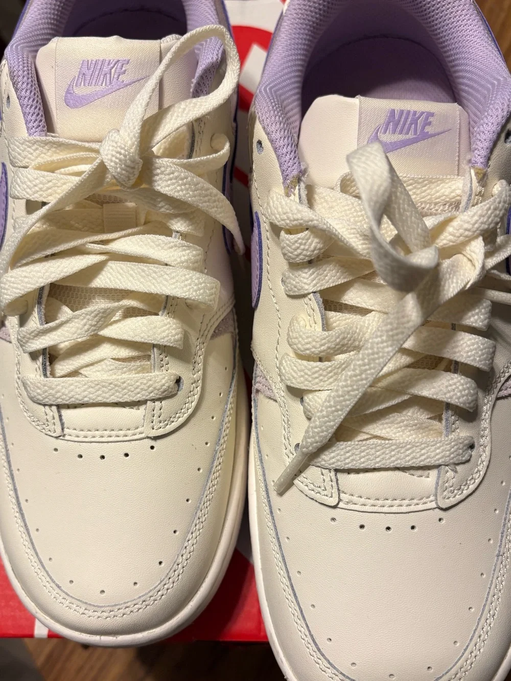 Nike Gamma Force Pale Ivory Lilac Bloom Low-Top Sneakers